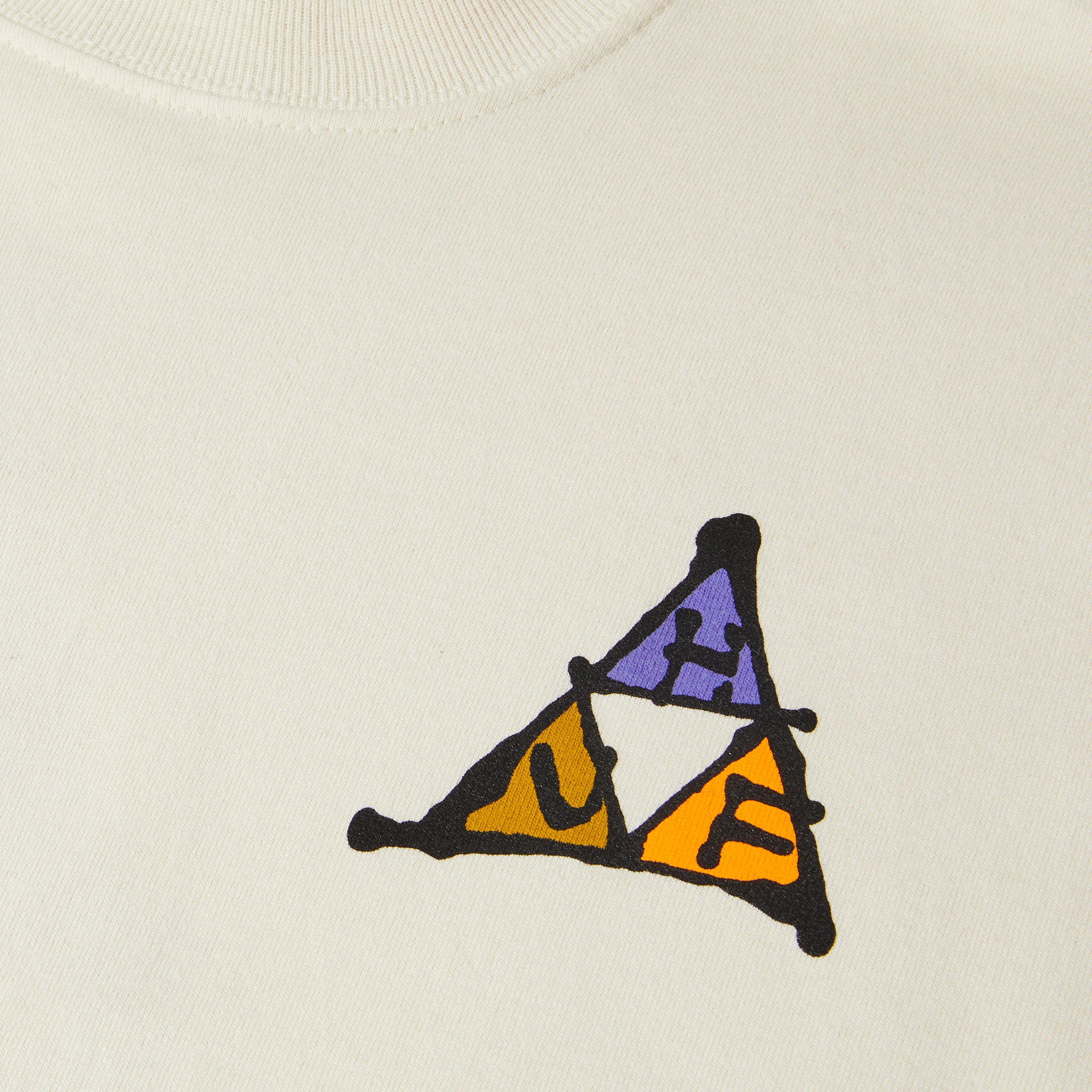 No-Fi Triple Triangle S/S T-Shirt Bone