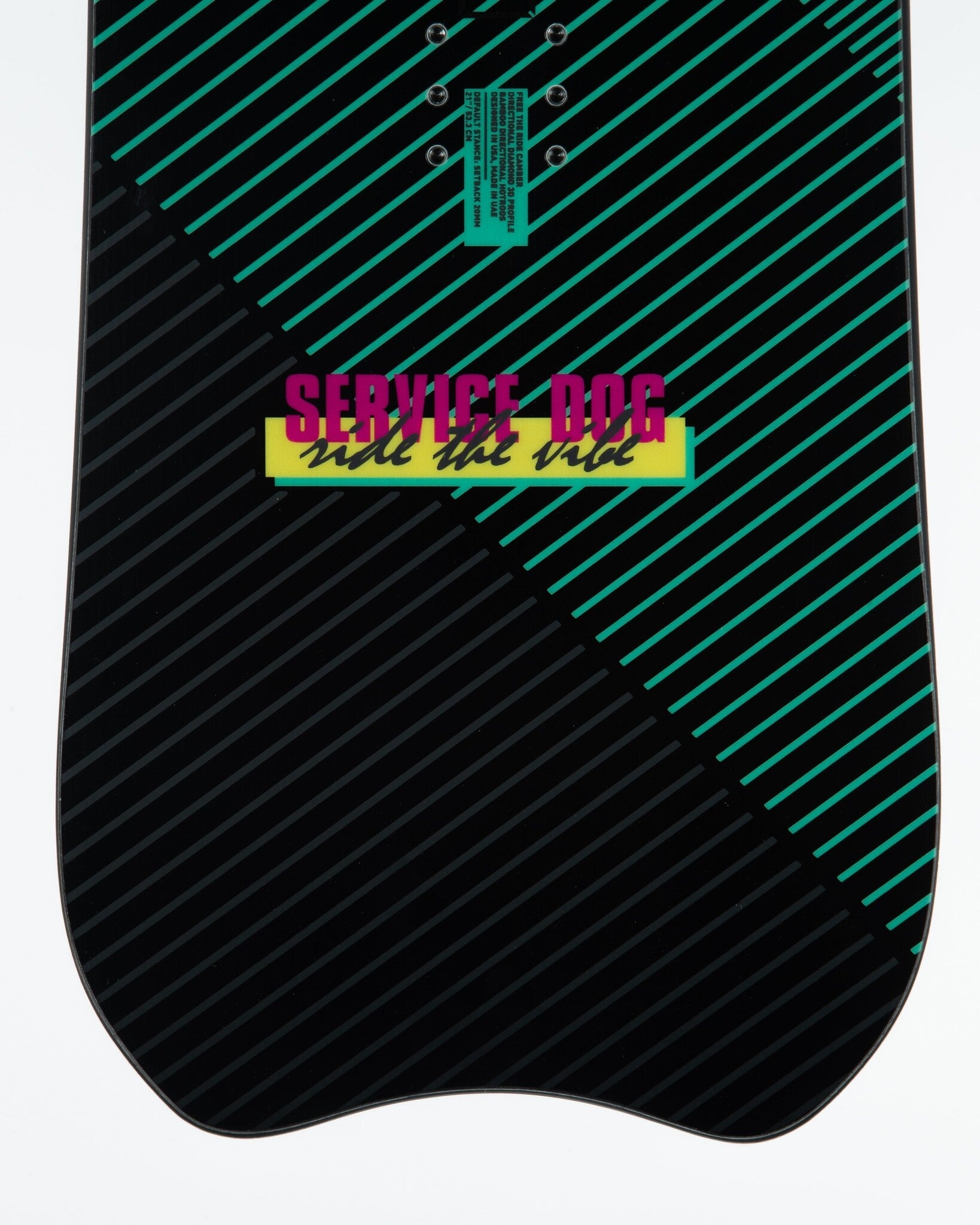 Service Dog Snowboard