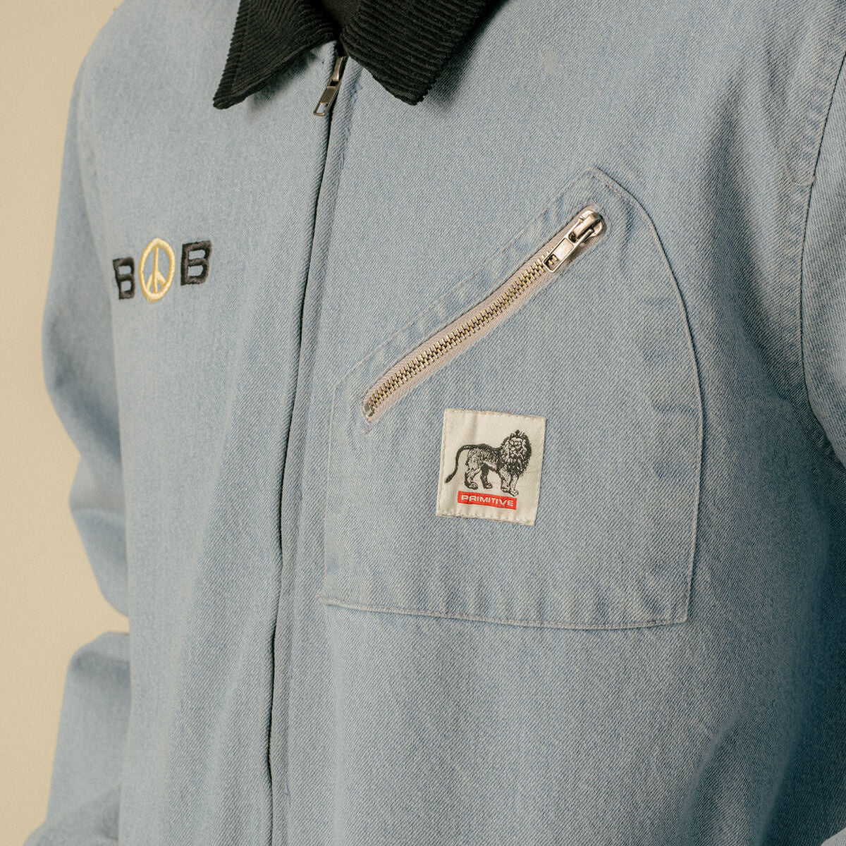 X Bob Marley Stand Up Jacket Denim