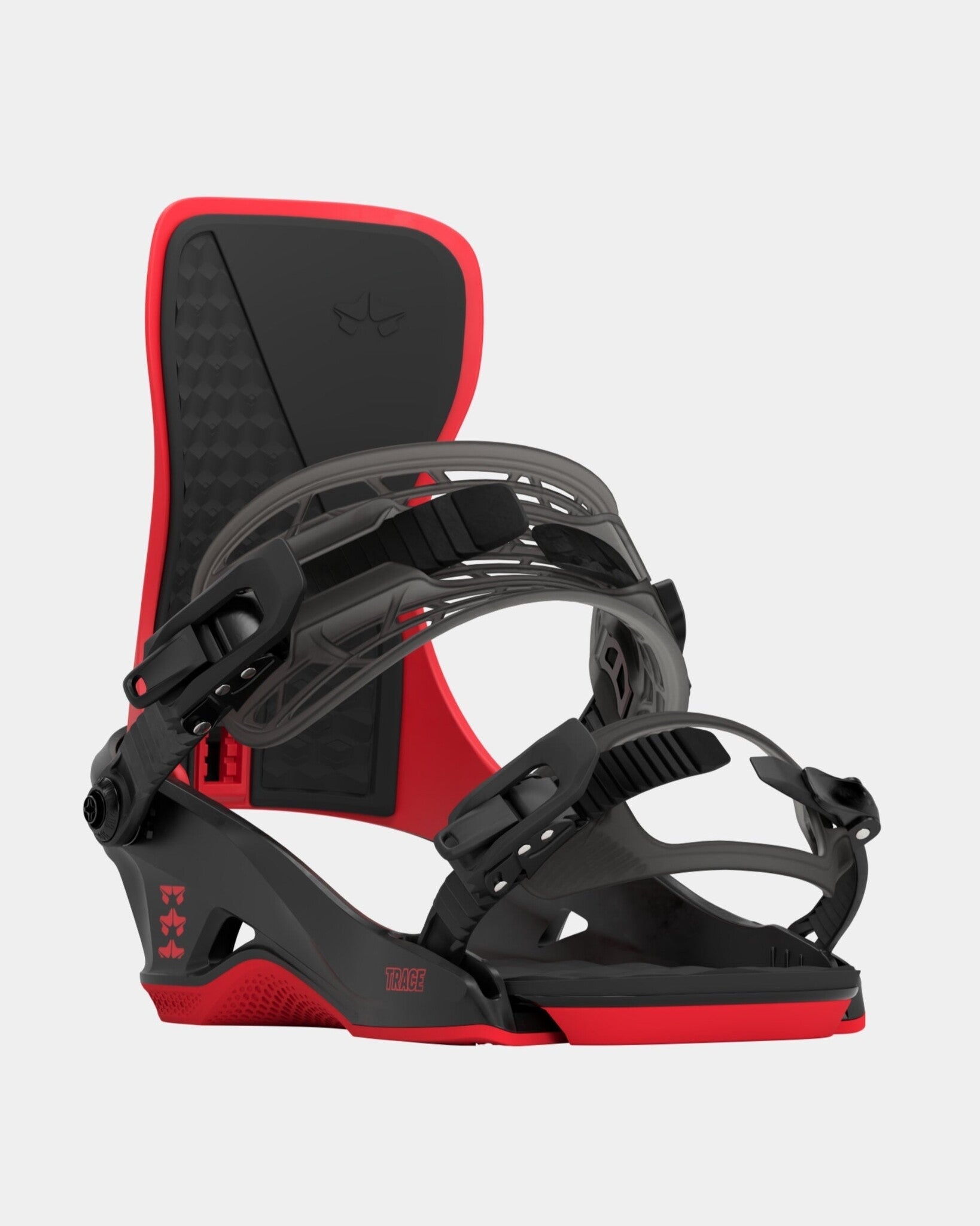 Trace Snowboard Bindings Black/Red