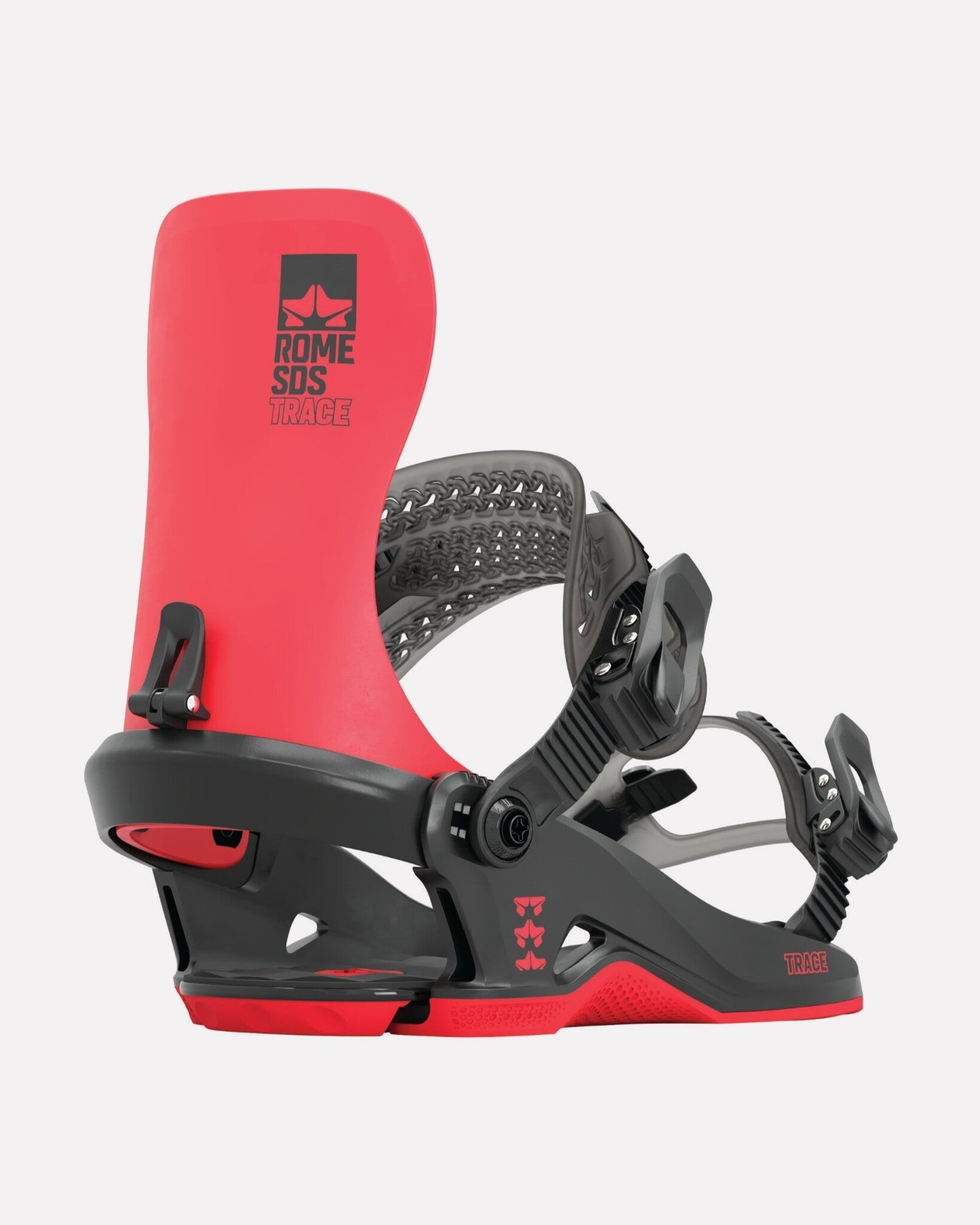 Trace Snowboard Bindings Black/Red