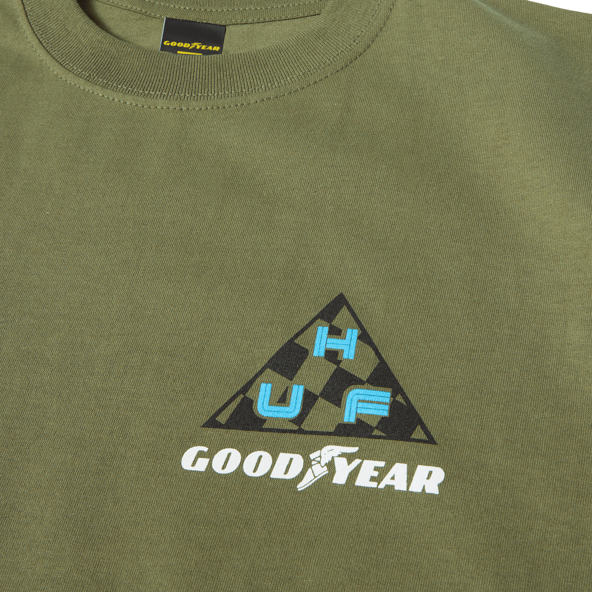 X Goodyear Grand Prix S/S T-Shirt Olive