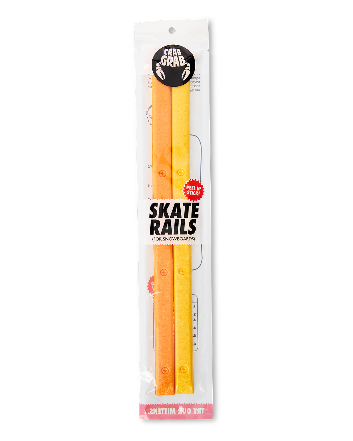 Skate Rails For Snowboards Orange