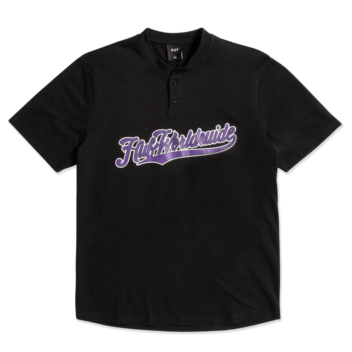 Harlan Baseball Henley Black