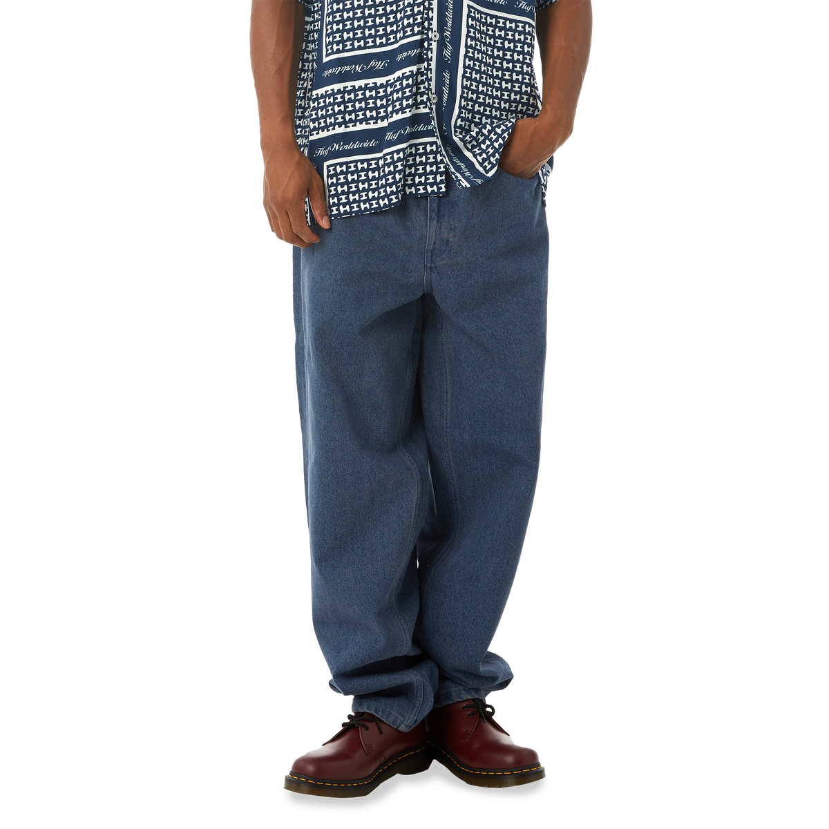 Cromer Washed Pant Blue Night