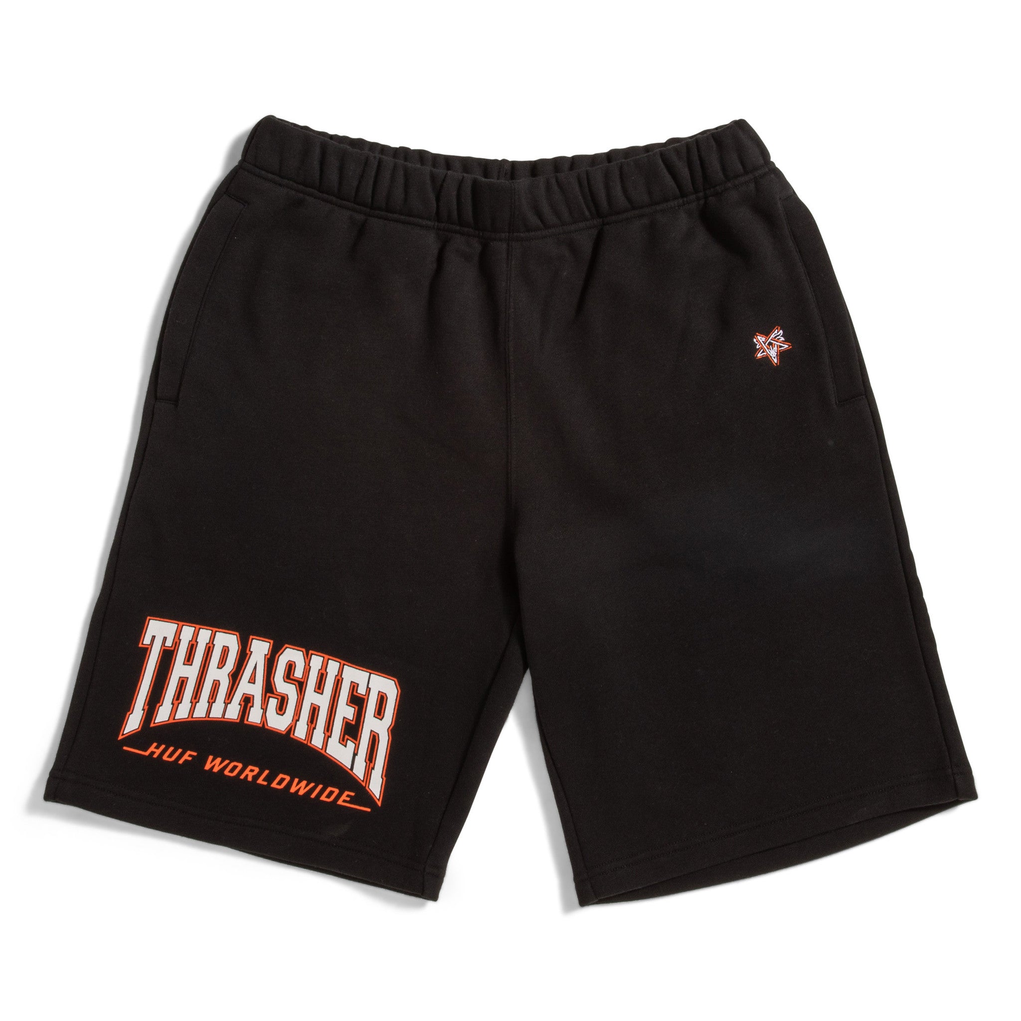 X Thrasher Deep Drive Fleece Short Black
