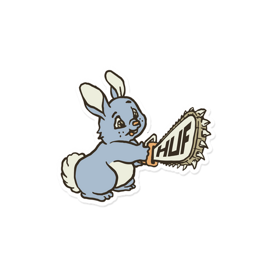 Bad Hare Day Sticker Vintage Violet