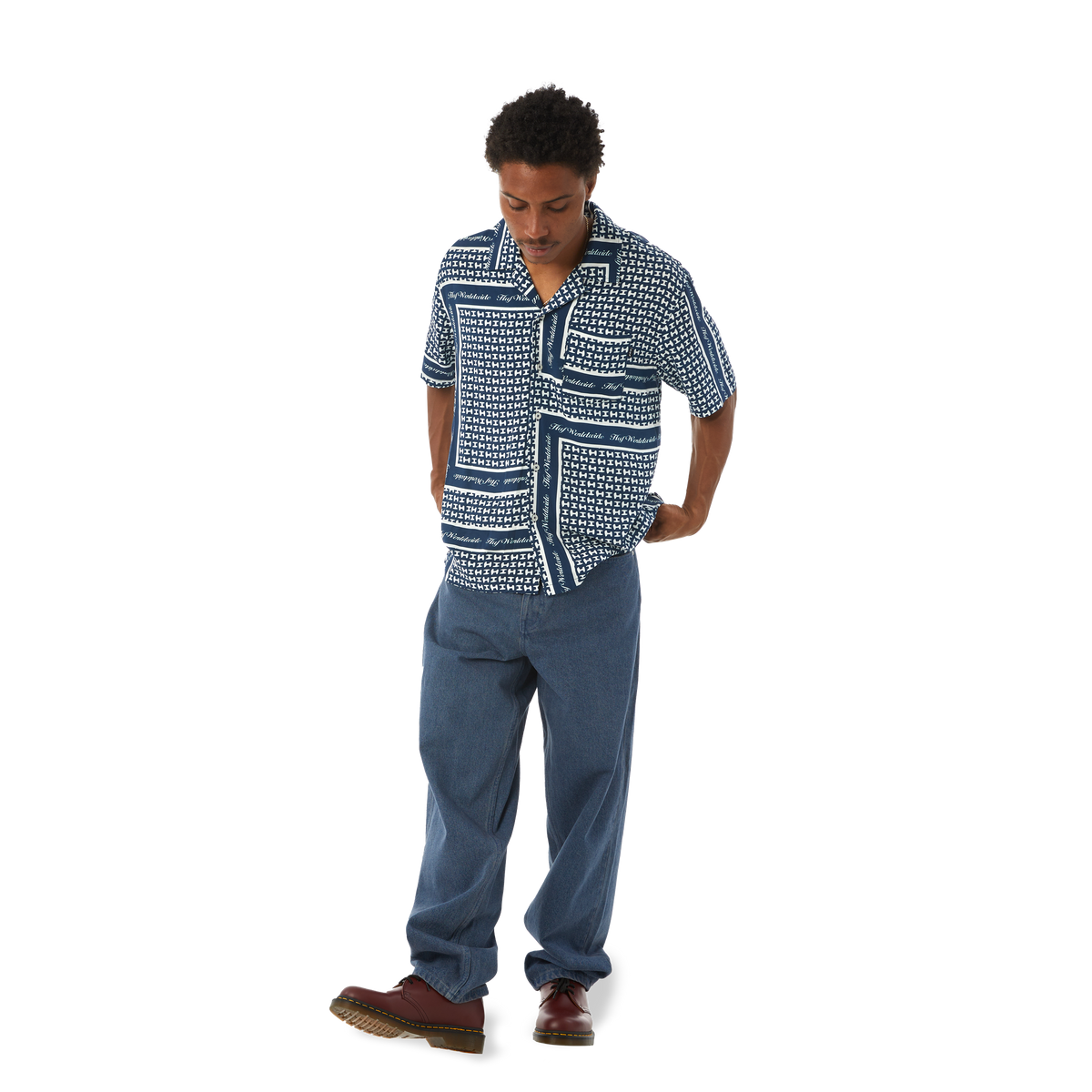 Cromer Washed Pant Blue Night