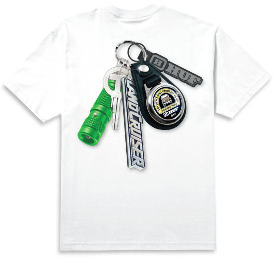 Shine Keychain S/S Tee White