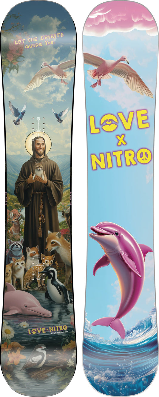 Nitro Cheap Thrills X Love 2027 Snowboard