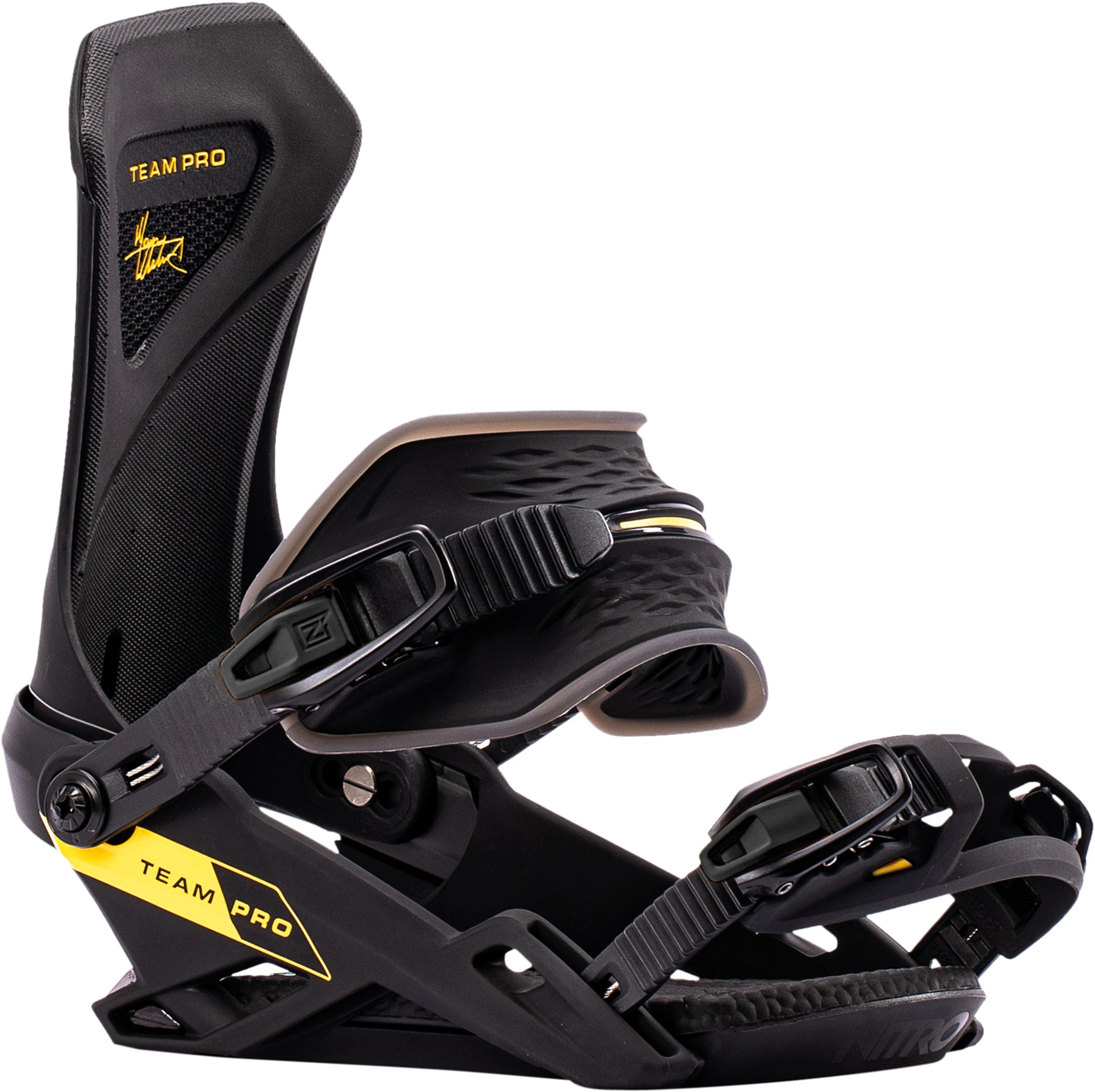 Nitro Team Pro Marcus Kleveland 2027 Snowboard Bindings – side view