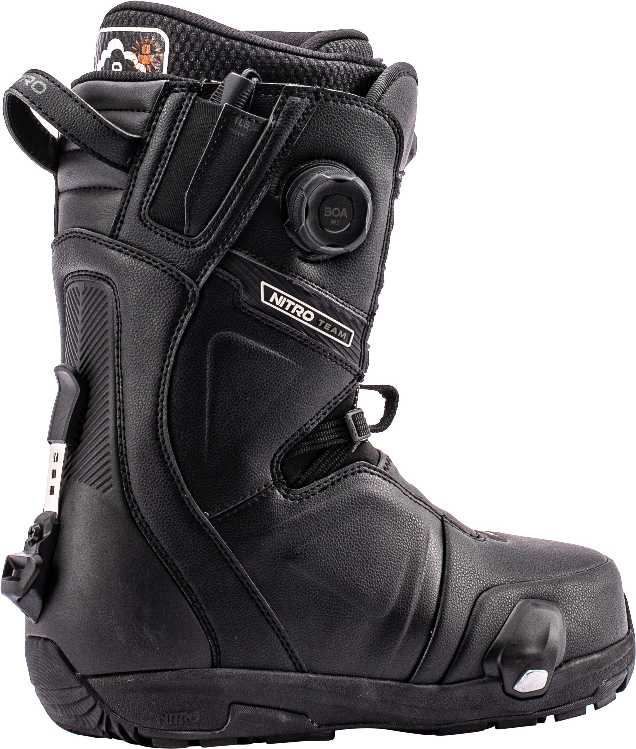 Nitro Team Step On TLS Black 2027 Snowboard Boots