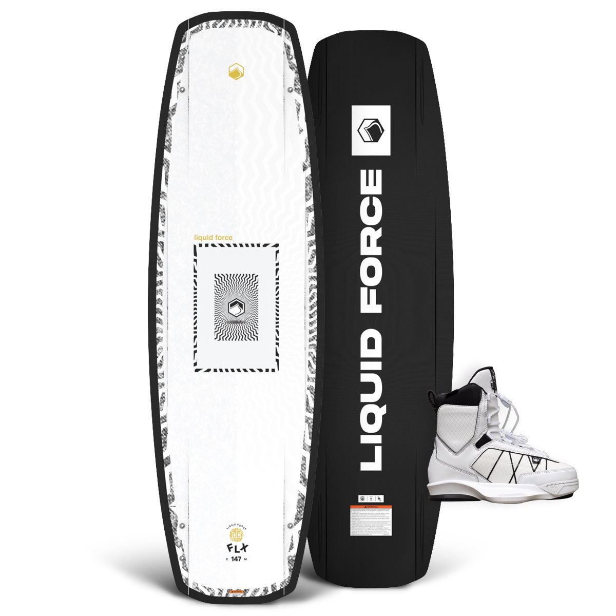 2026 Wakeboard FLX / Tao 6X White Combo Package