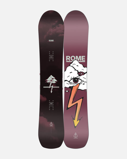 Rome Stale Crewzer 2026 Snowboard topsheet and base