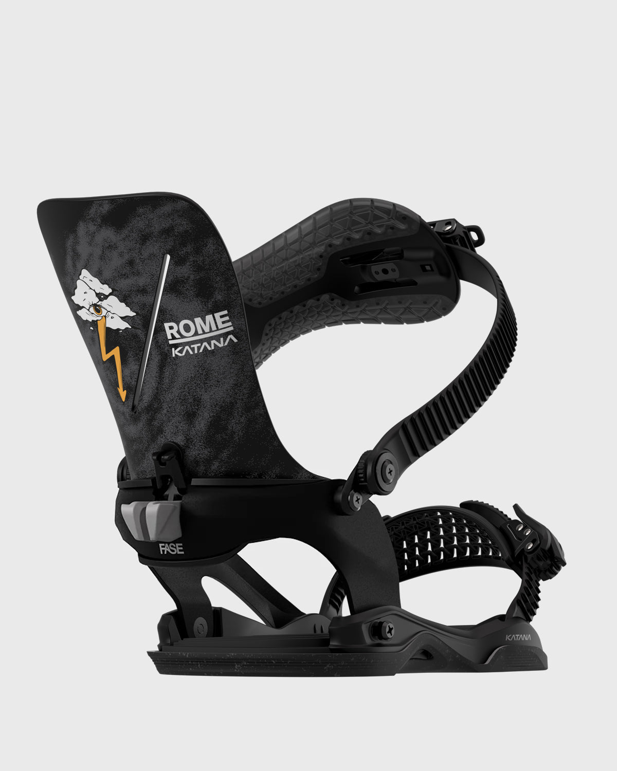 Rome Katana AW Pro FASE Black 2027 Snowboard Bindings