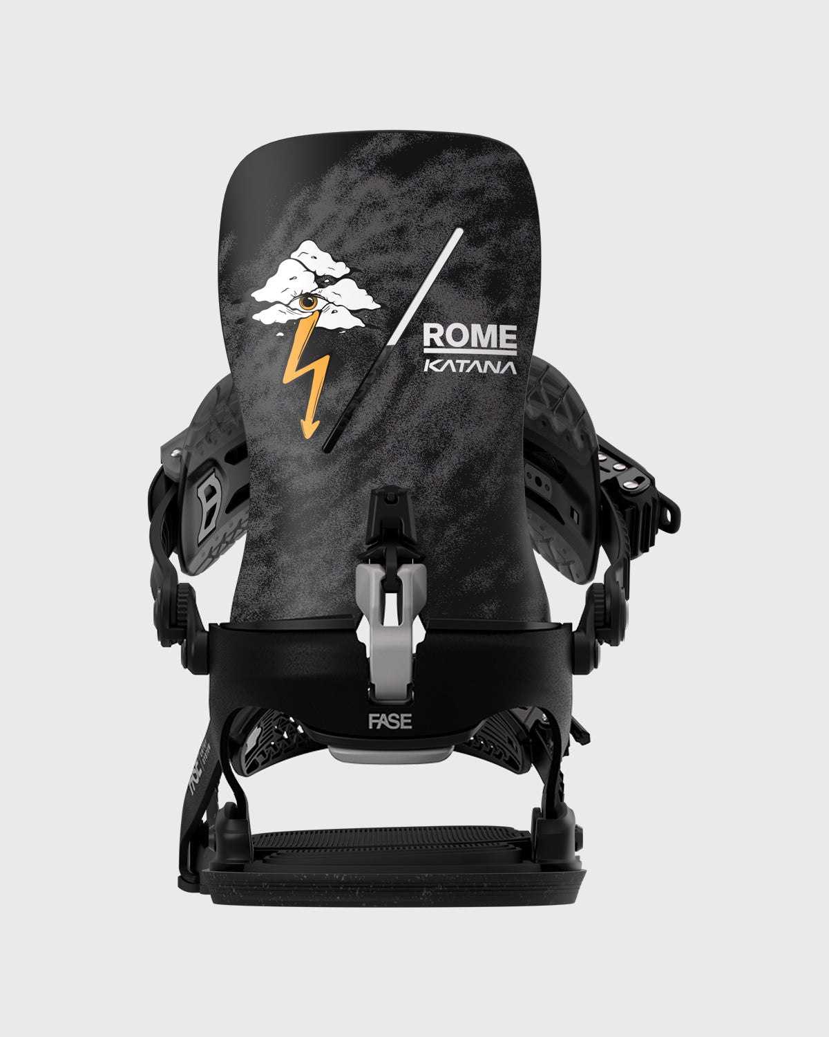 Rome Katana AW Pro FASE Black 2027 Snowboard Bindings