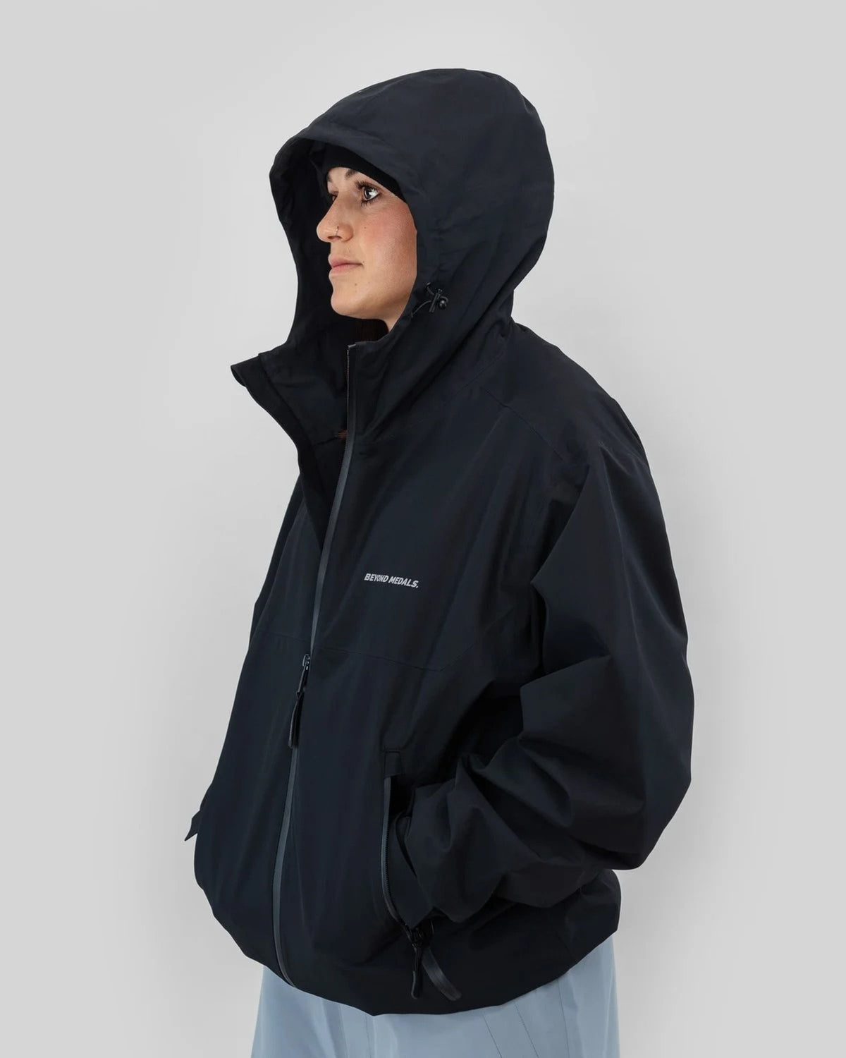 Park Jacket 2L Black - 3/4 view