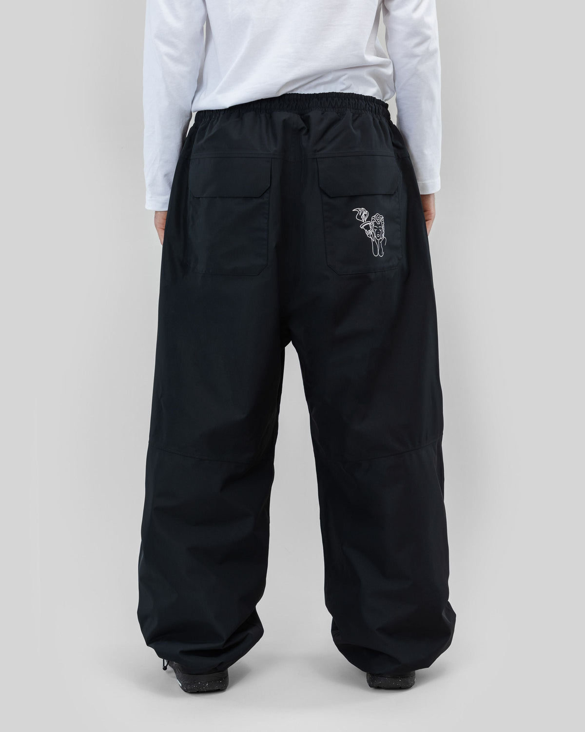 Park Pants Black - back