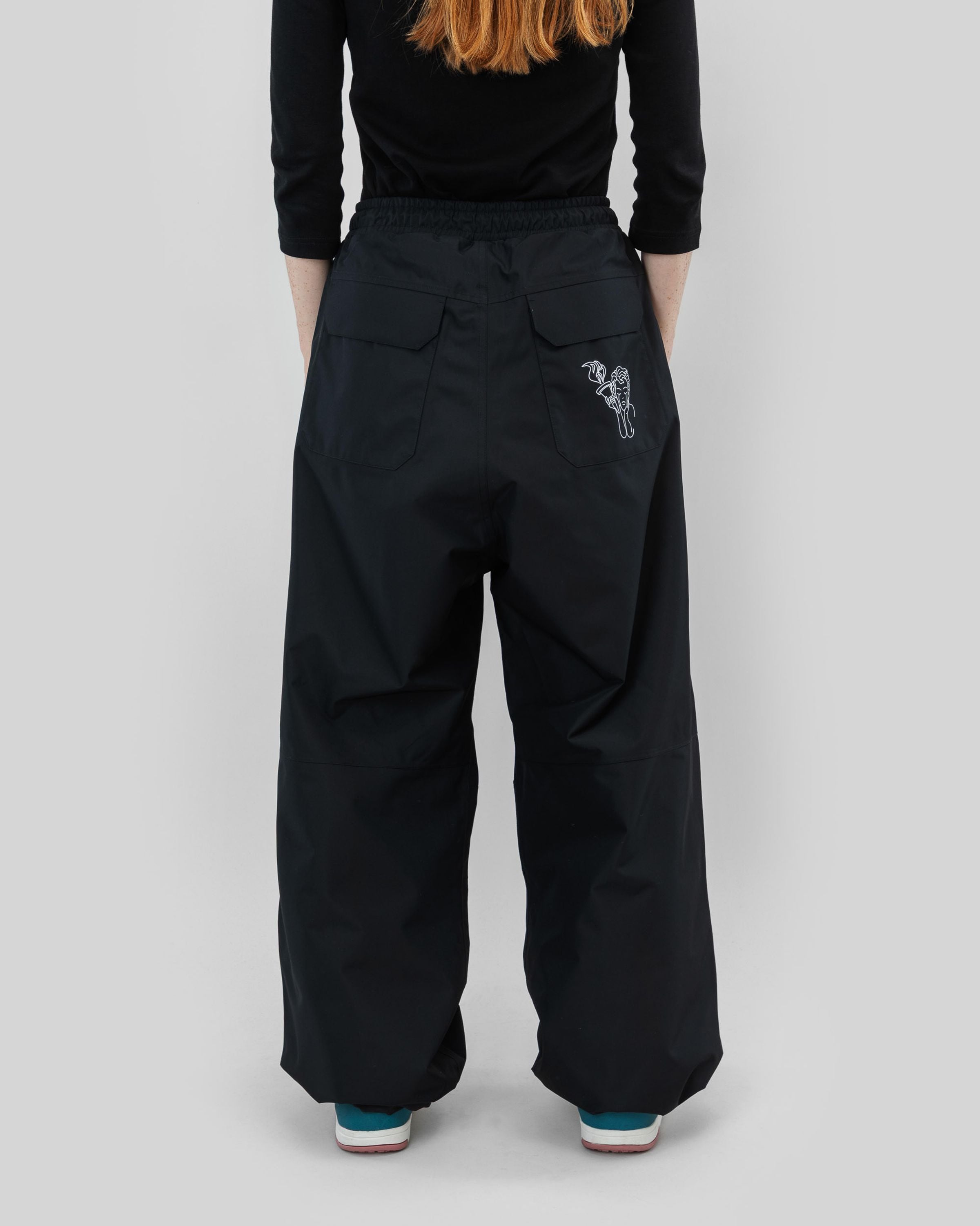 Park Pants Black - back