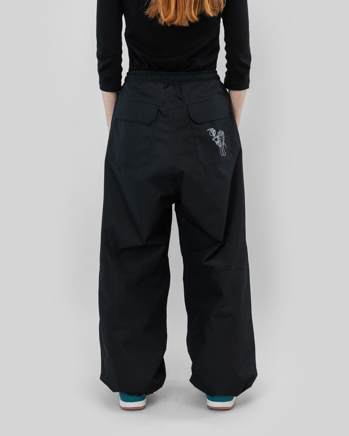 Park Pants Black - back