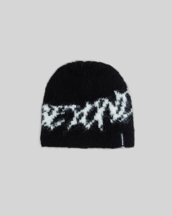 Beyond Medals Fluffy Beanie Black