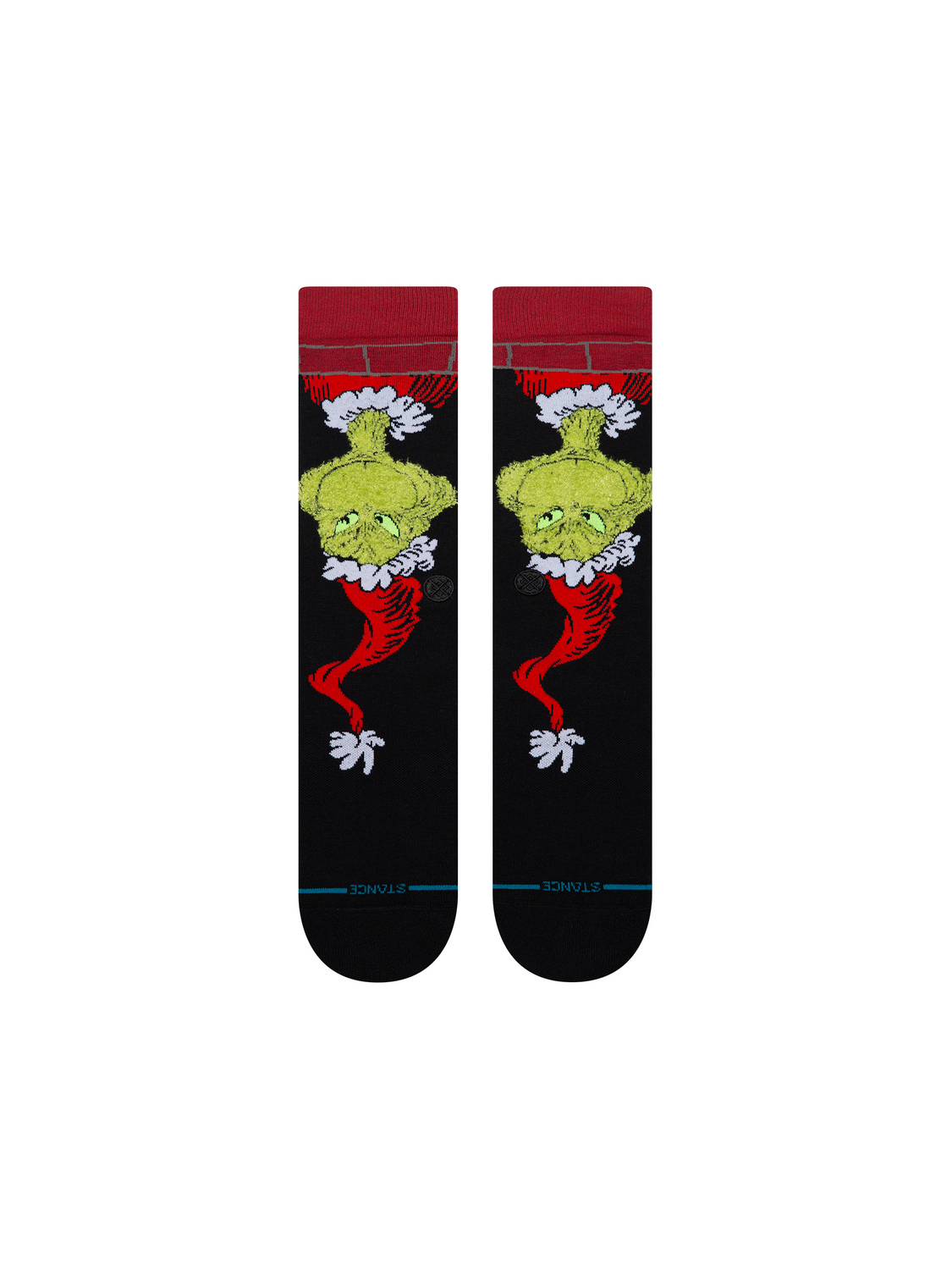 Stance Down The Chimney Crew Socks Black