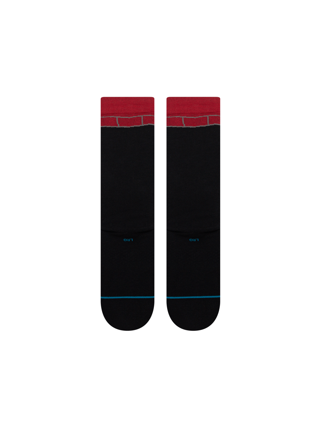 Stance Down The Chimney Crew Socks Black
