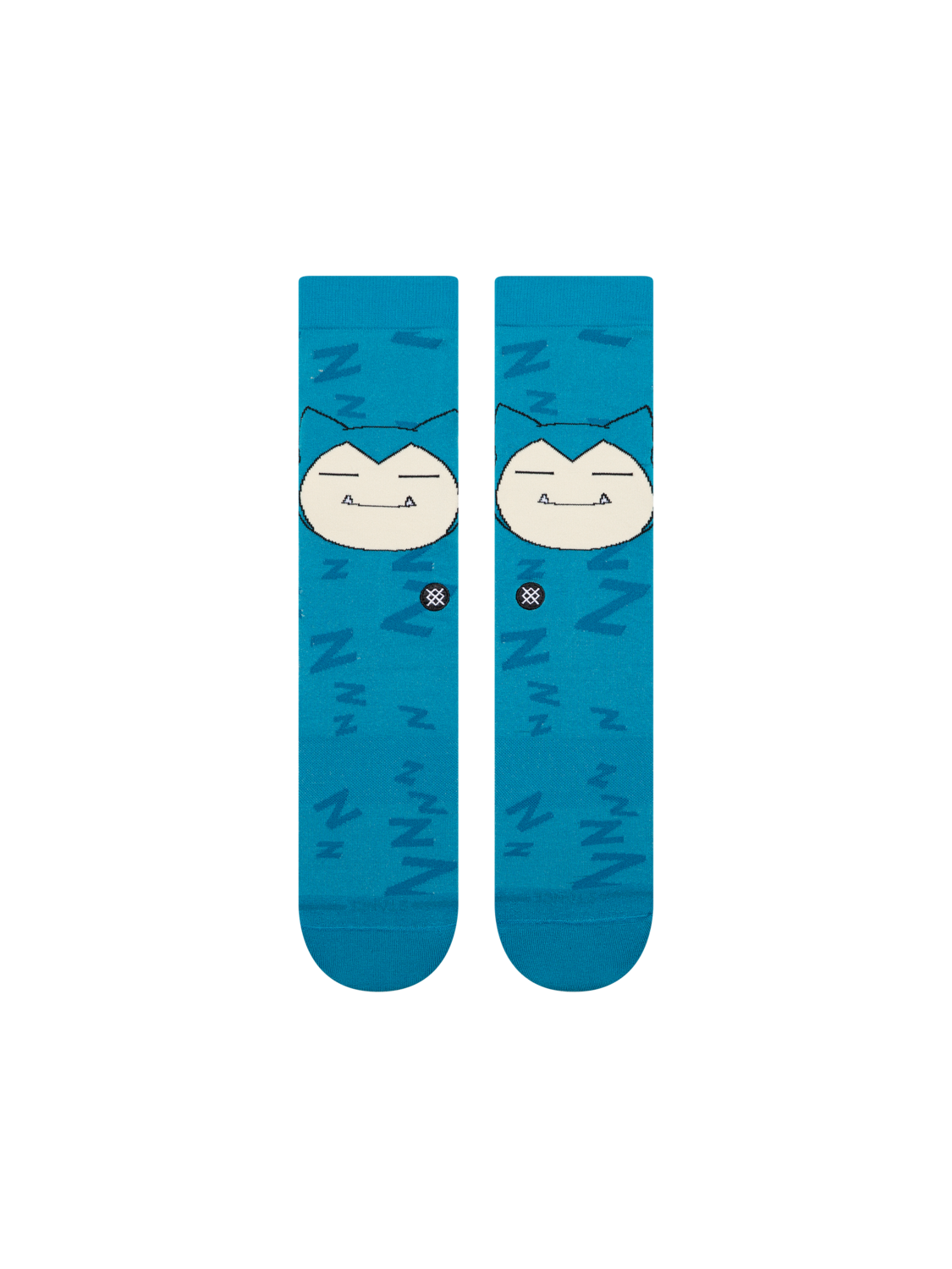 Stance Snorlax Sleepy Crew Socks Teal