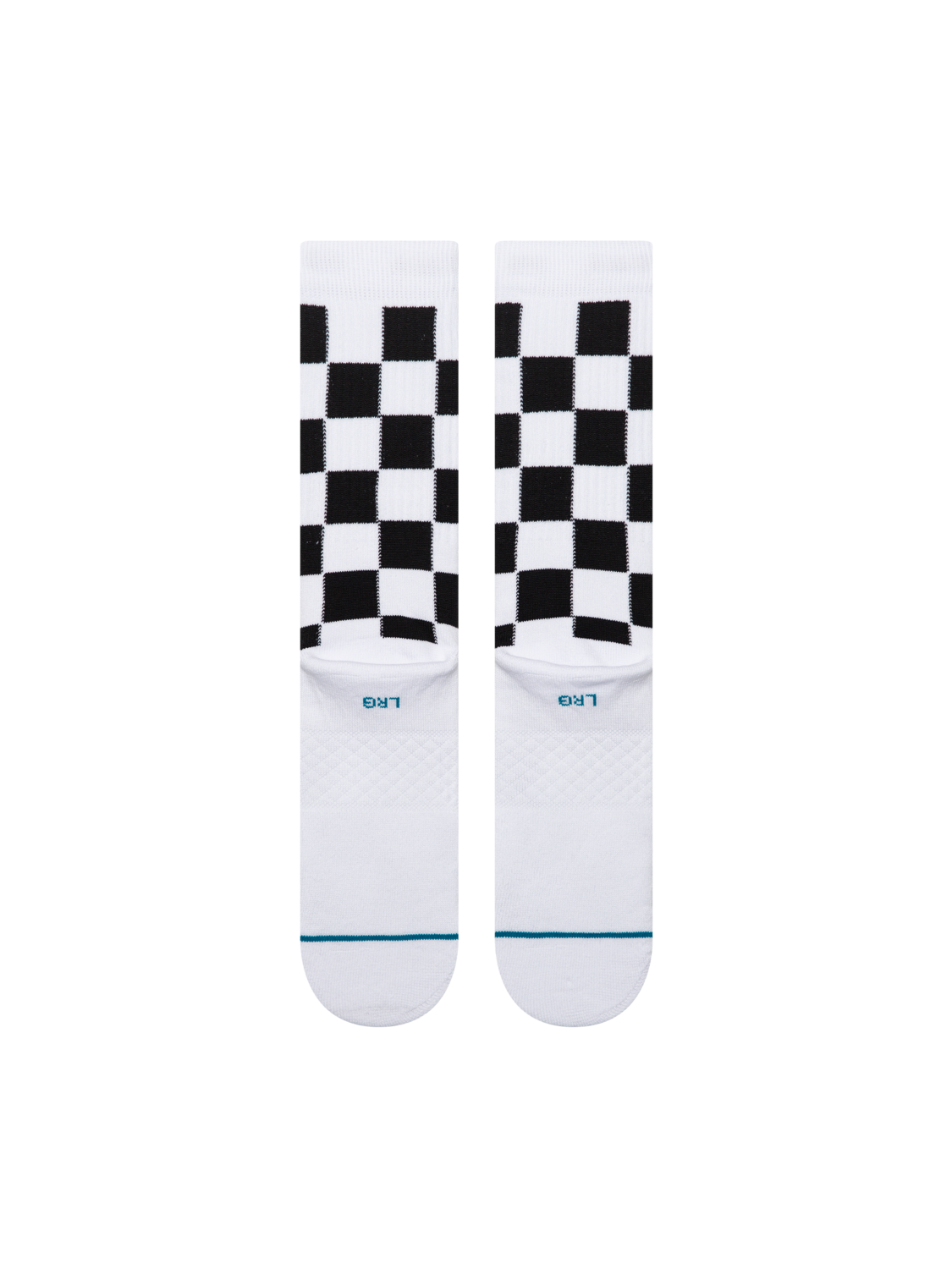 Stance Dance Floor Crew Socks White