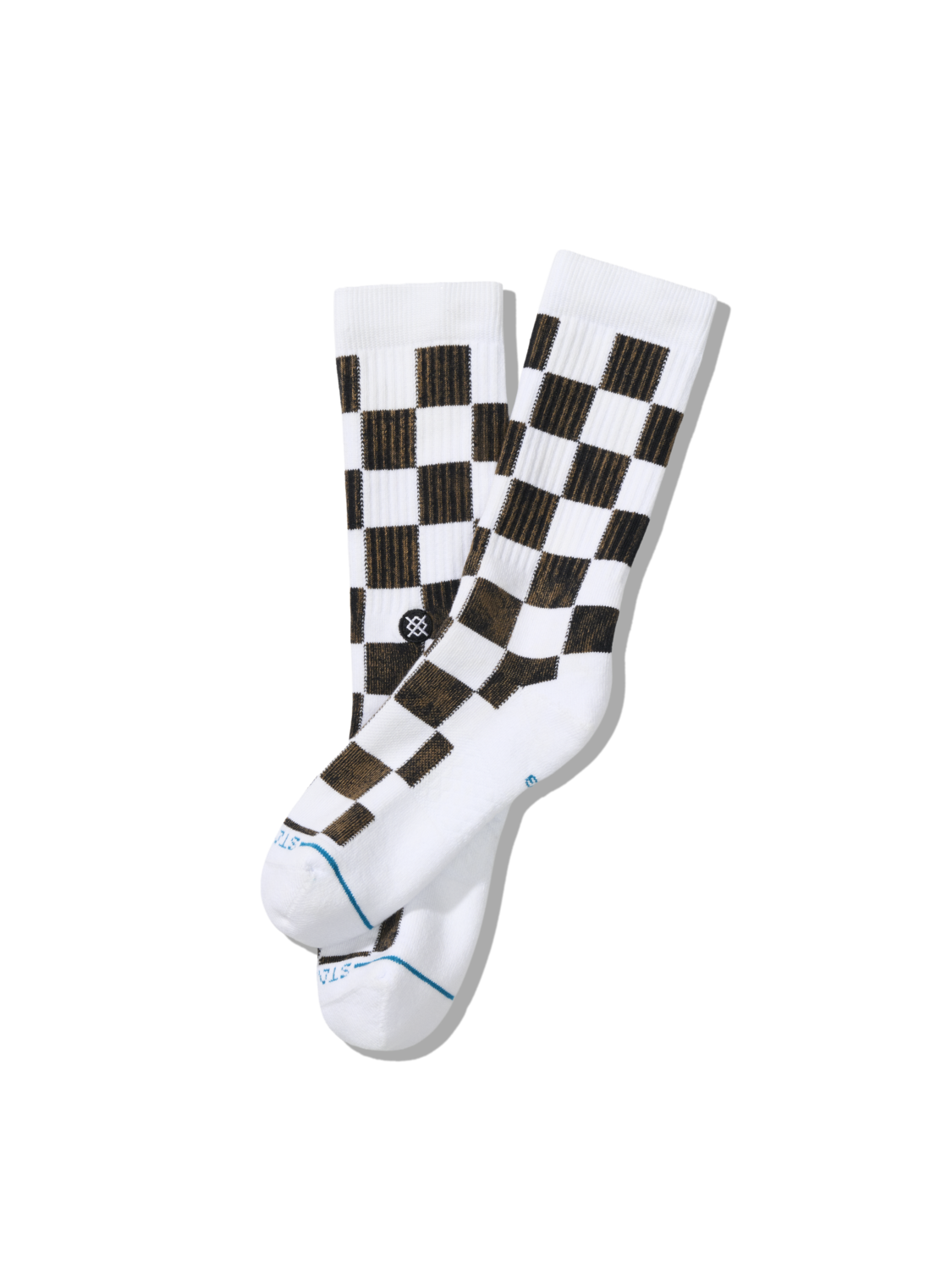 Stance Dance Floor Crew Socks White