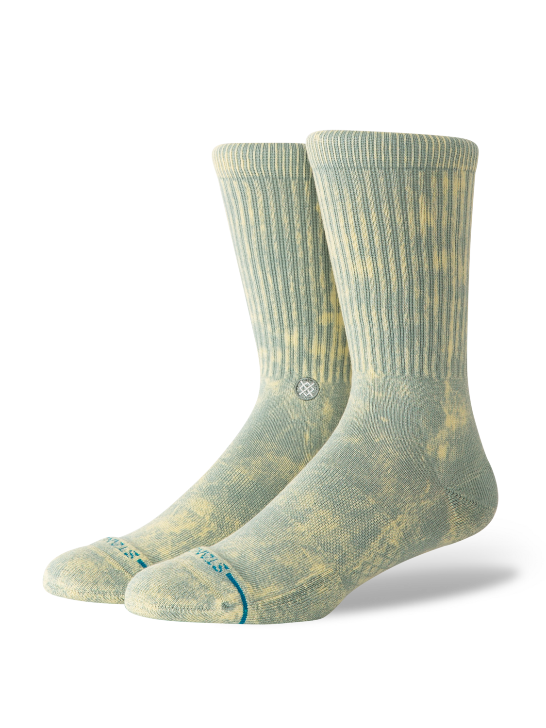 Stance Icon Wash Crew Socks Iceberg