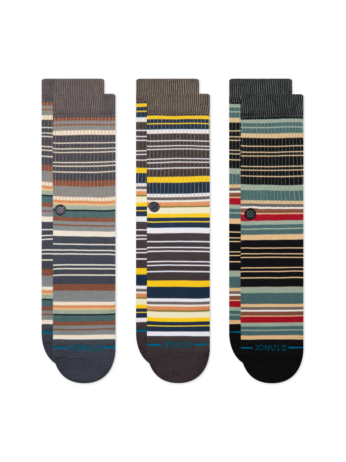 Stance Jorongo 3 Pack Socks Multi