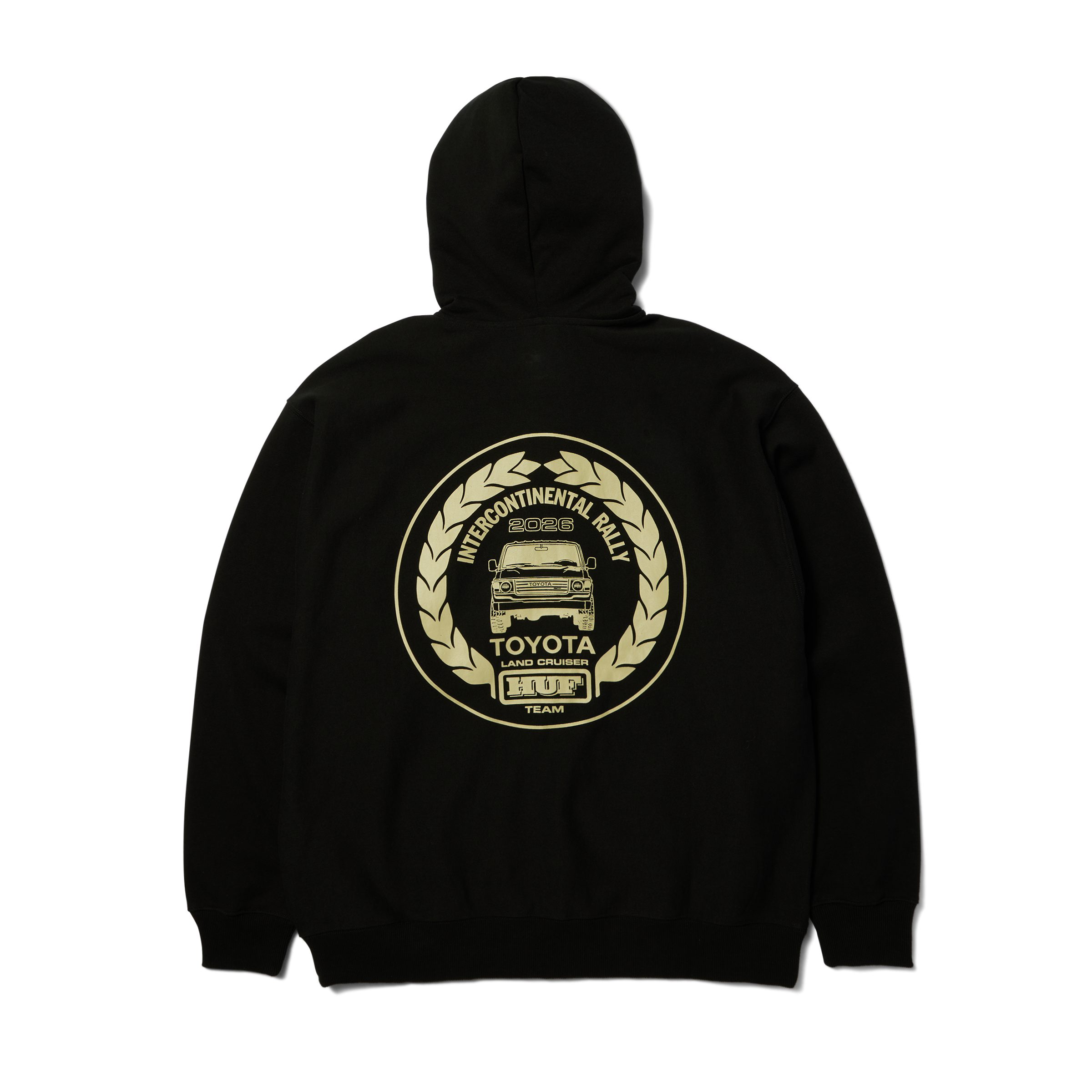 HUF Land Cruiser Heavyweight FZ Hoodie Black
