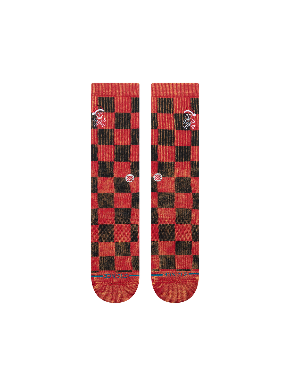 Stance Santarchy Crew Socks Red