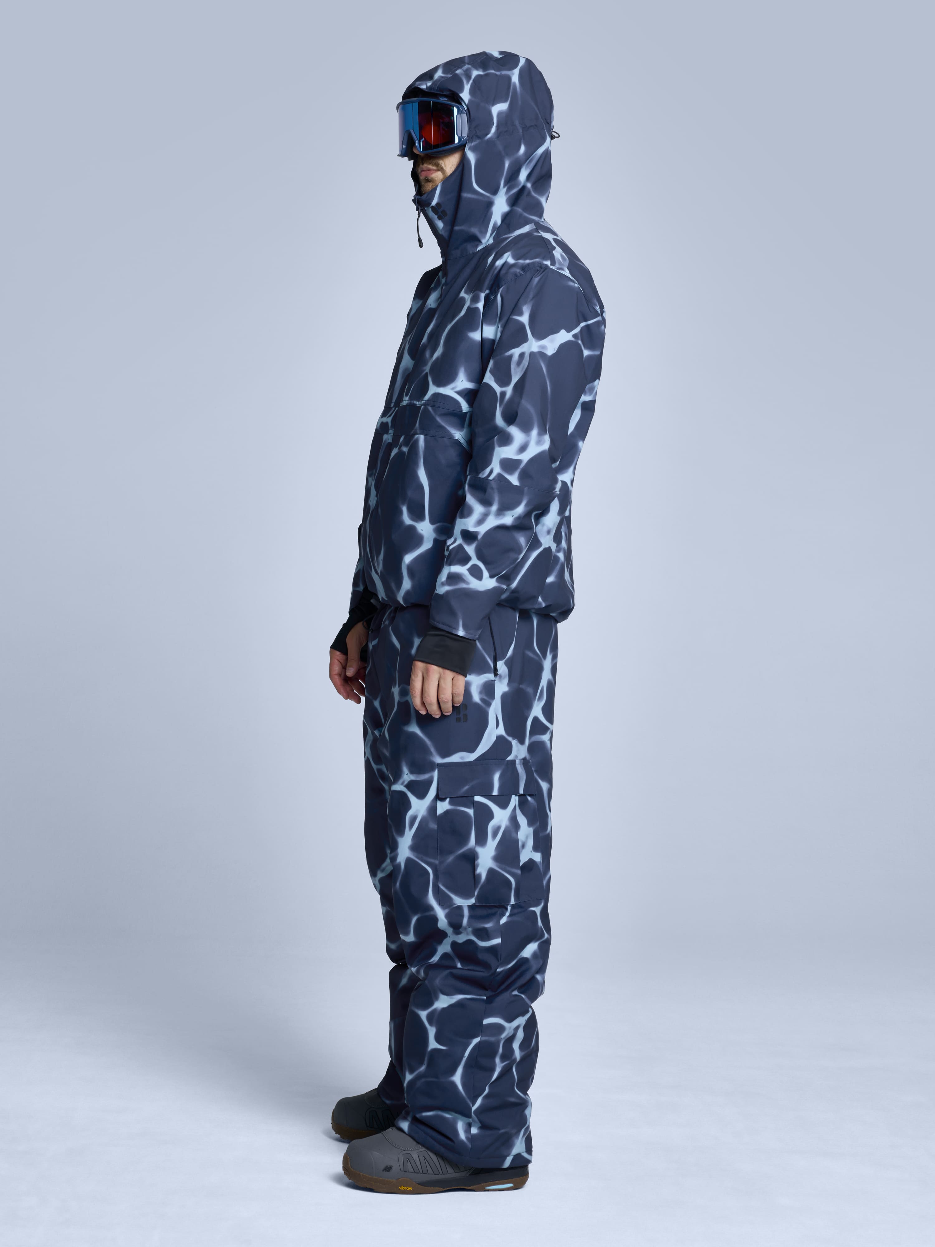 Poederbaas Jibba Cryo Park Jacket Navy Multi