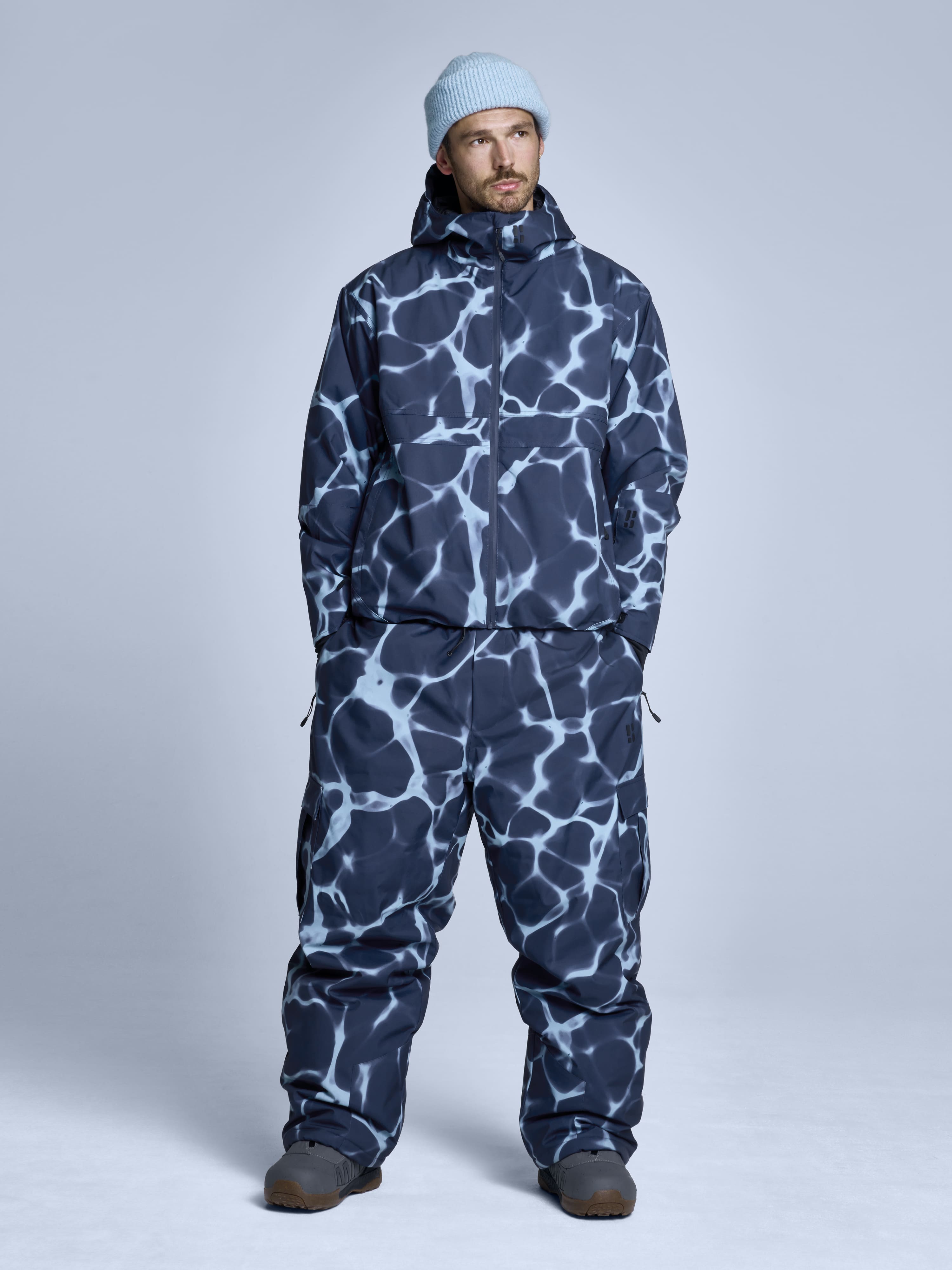 Poederbaas Jibba Cryo Park Jacket Navy Multi