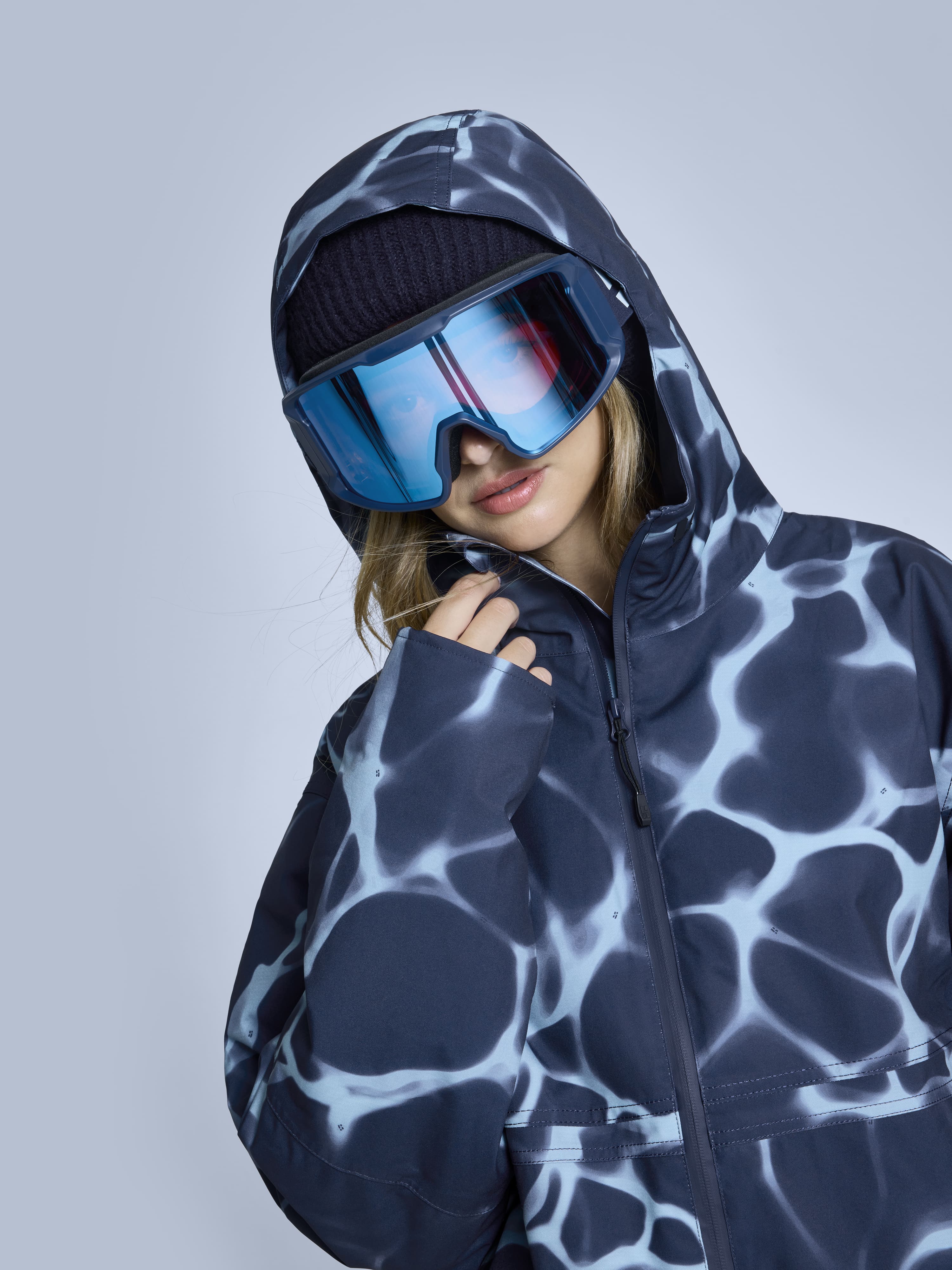 Poederbaas Jibba Cryo Park Jacket Navy Multi