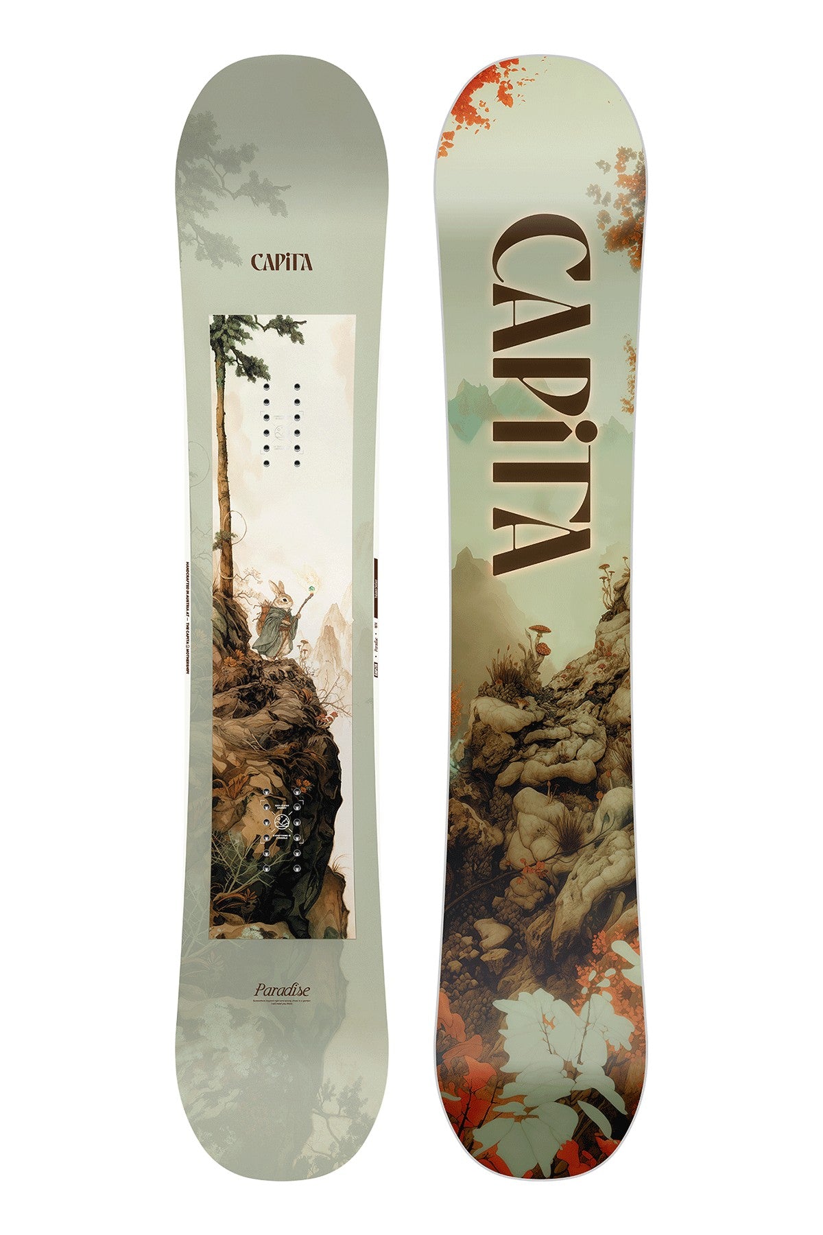 Capita Paradise 2027 Snowboard – wide size, top and base