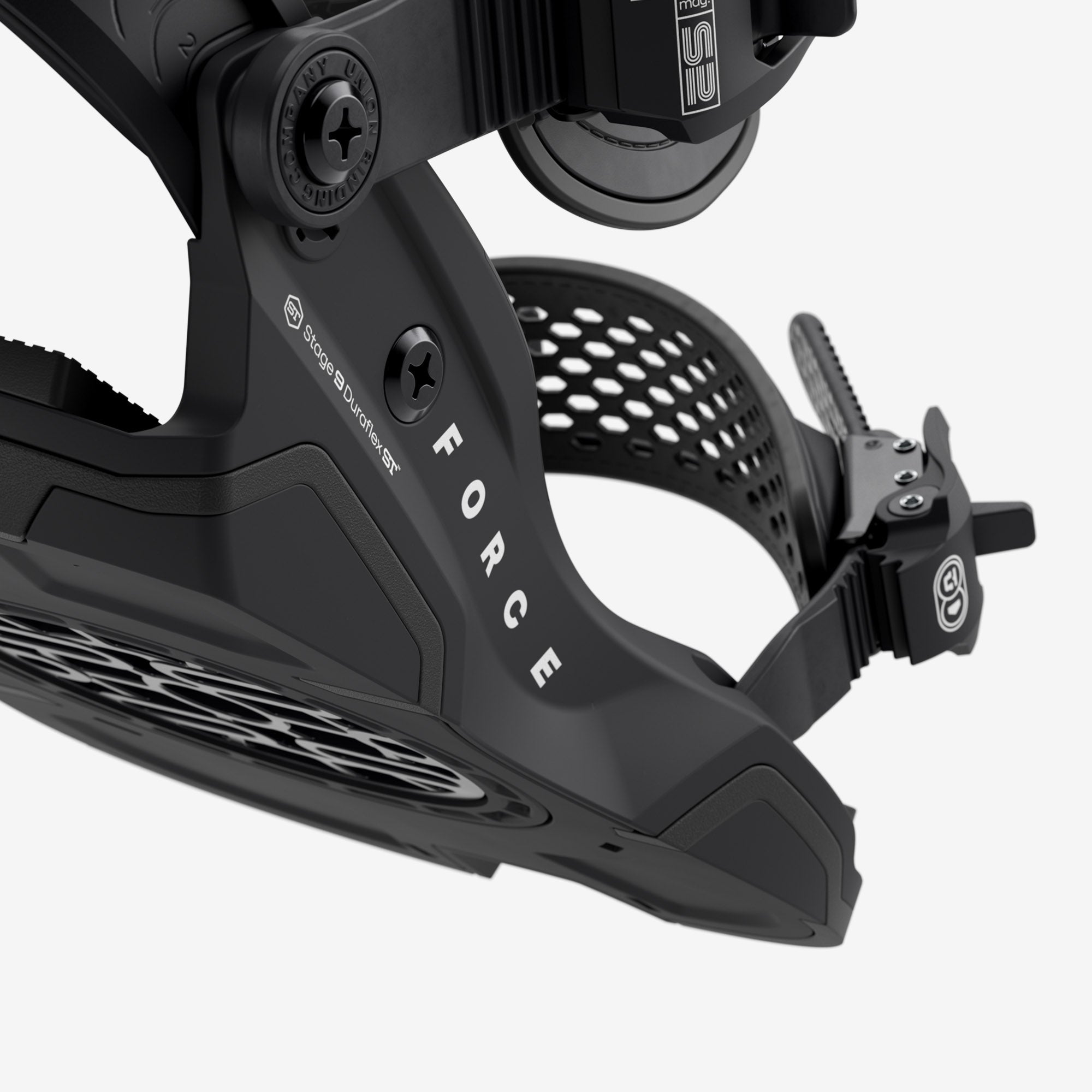 Union Force Black 2027 Snowboard Bindings