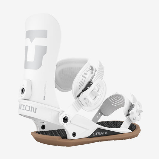 Union Strata White 2027 Snowboard Bindings