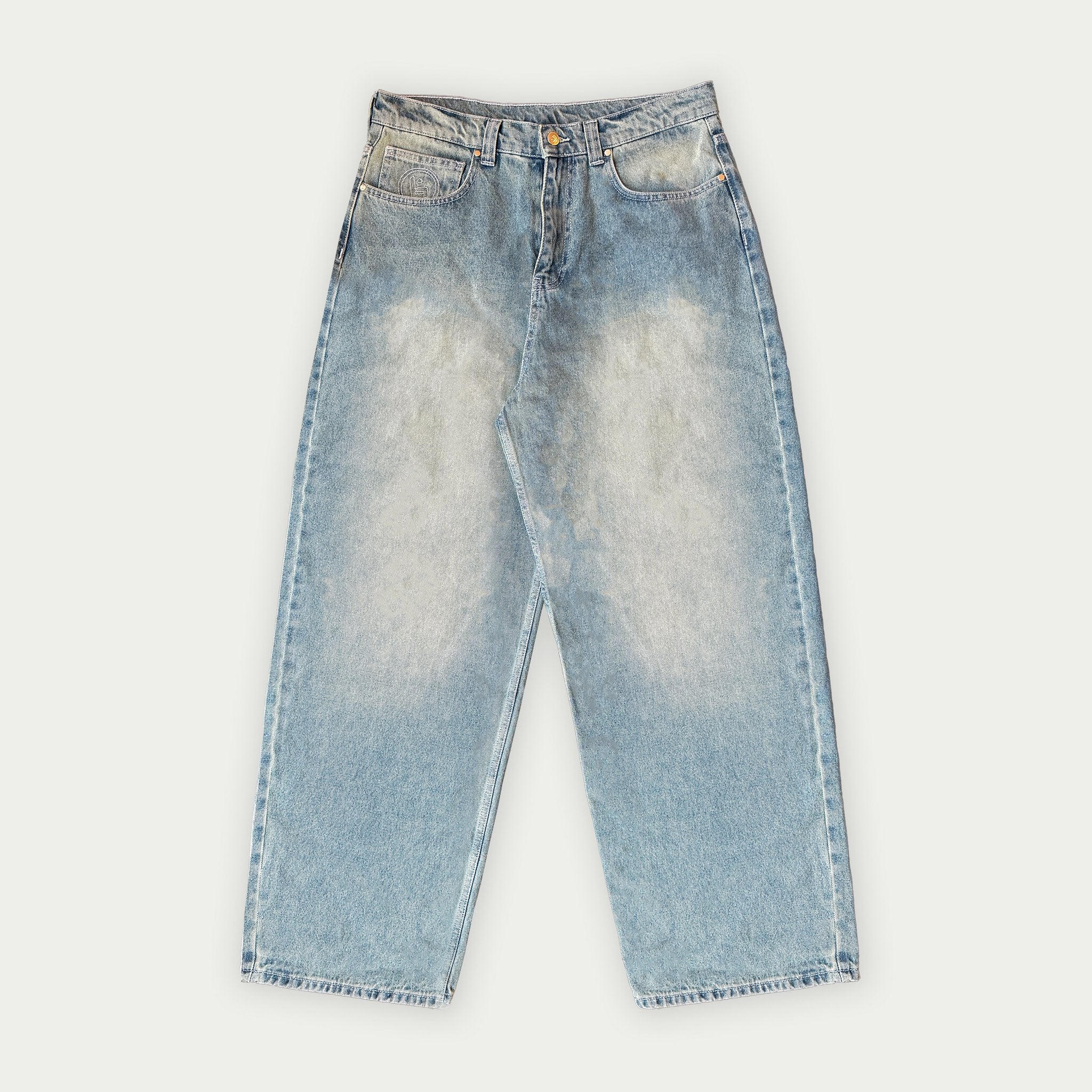 Buchan Jeans Washed Blue – front