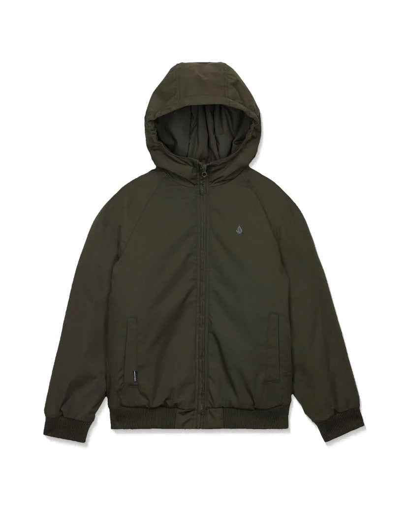 Boys Hernan 10K Jacket Rinsed Black