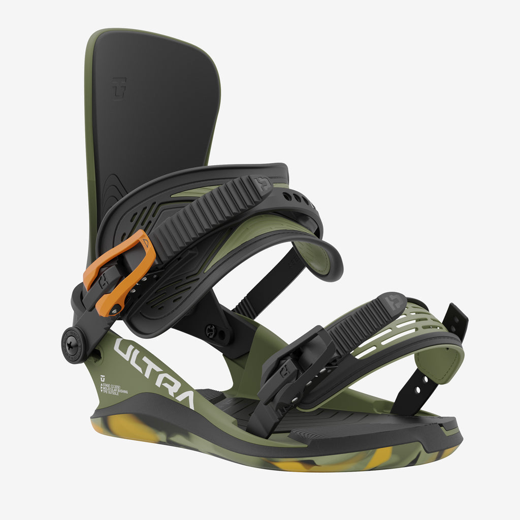 Ultra Snowboard Binding 2024 Army Green