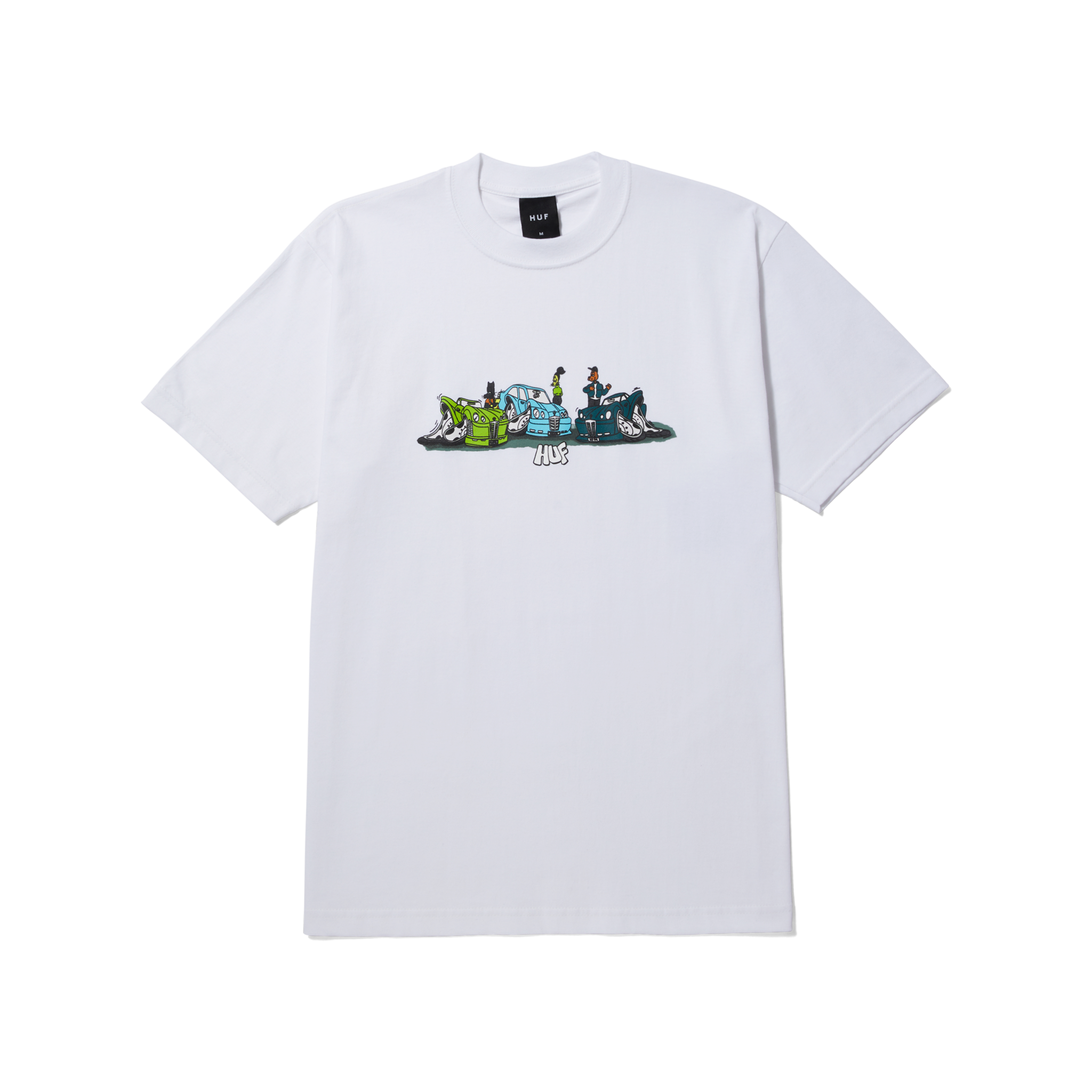 Car Show S/S Tee White