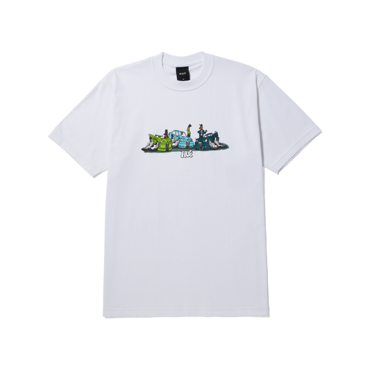 Car Show S/S Tee White