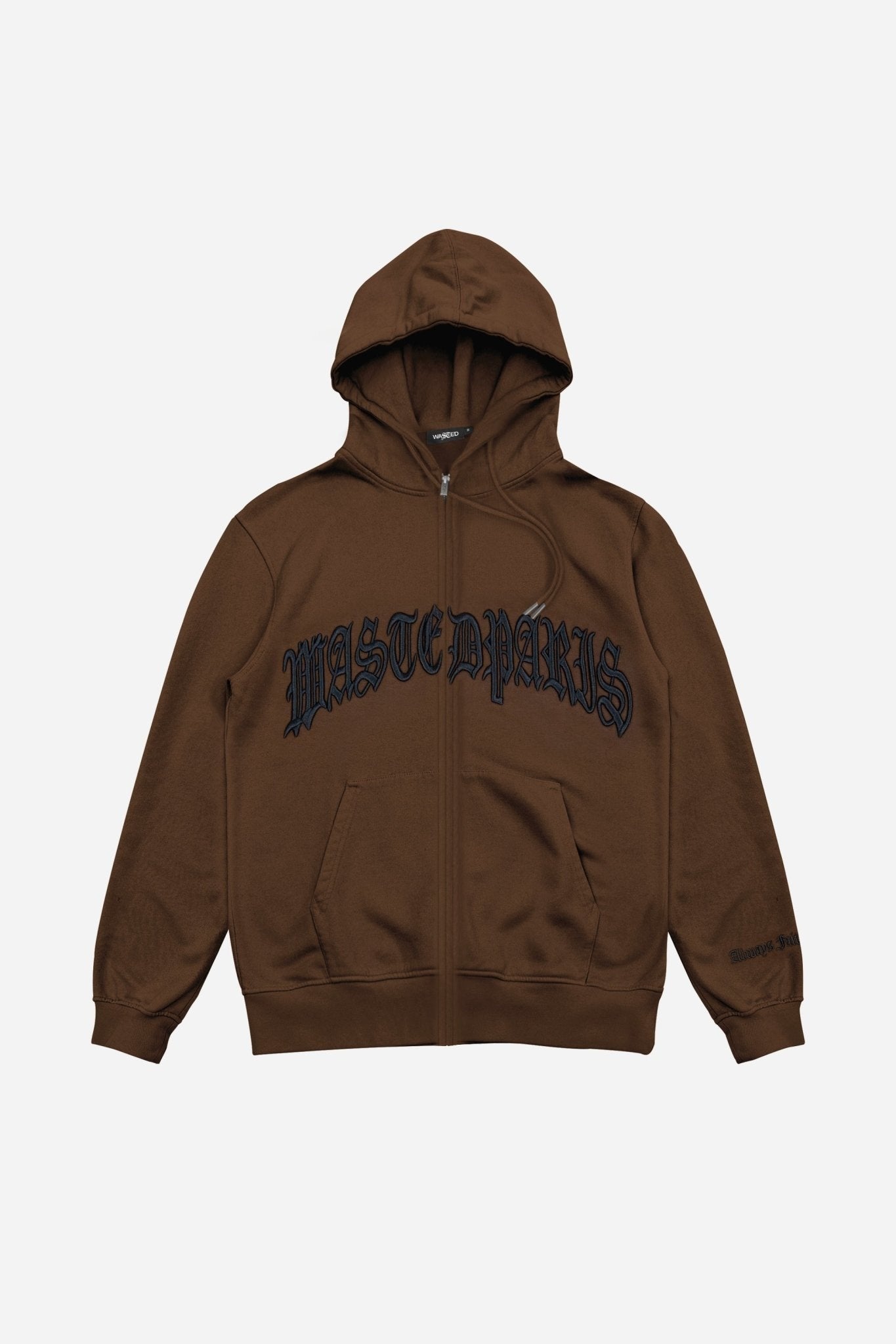 Hoodie Zip Kingdom Ice Brown