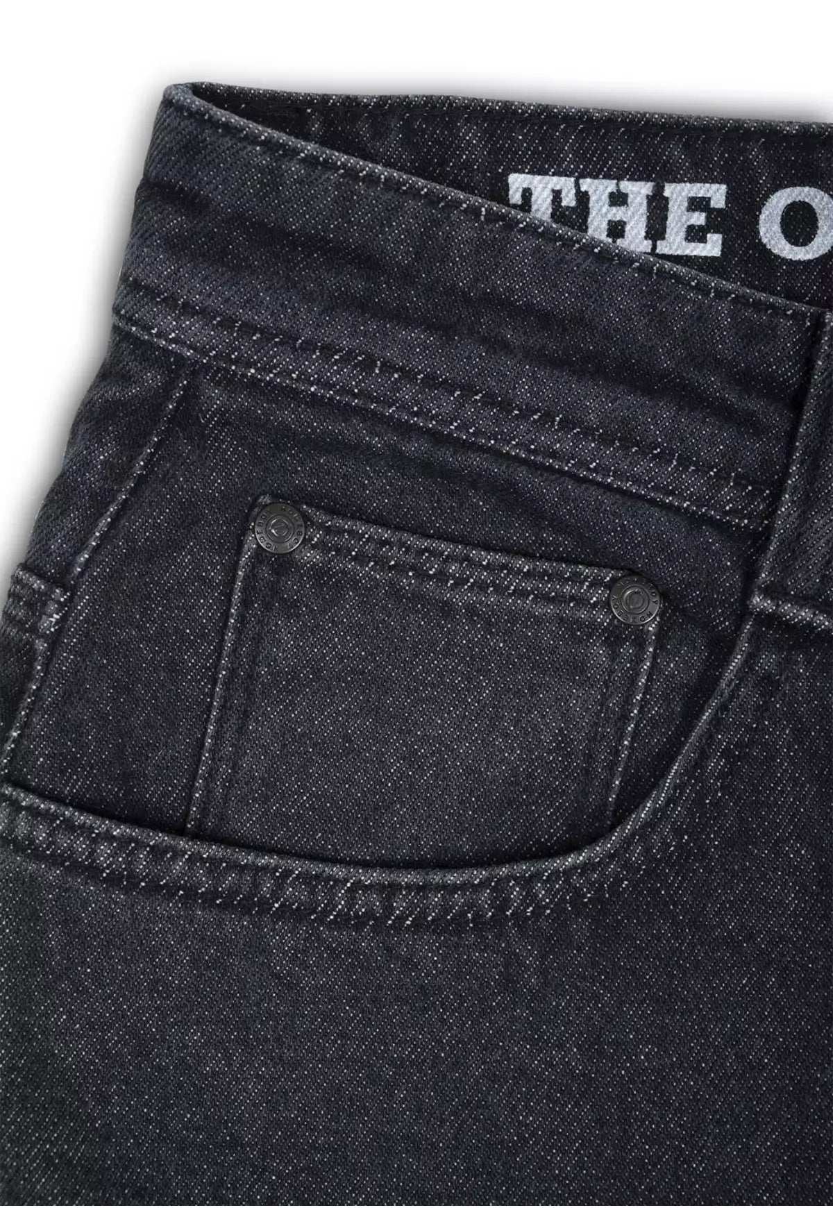 X-Tra Baggy Denim Washed Black