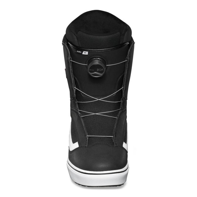 Vans Aura OG Snowboard Boots Black/White – One80 Boardshop