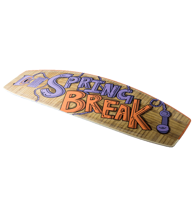Ladies Spring Break All Over Flex Park Wakeboard 2023