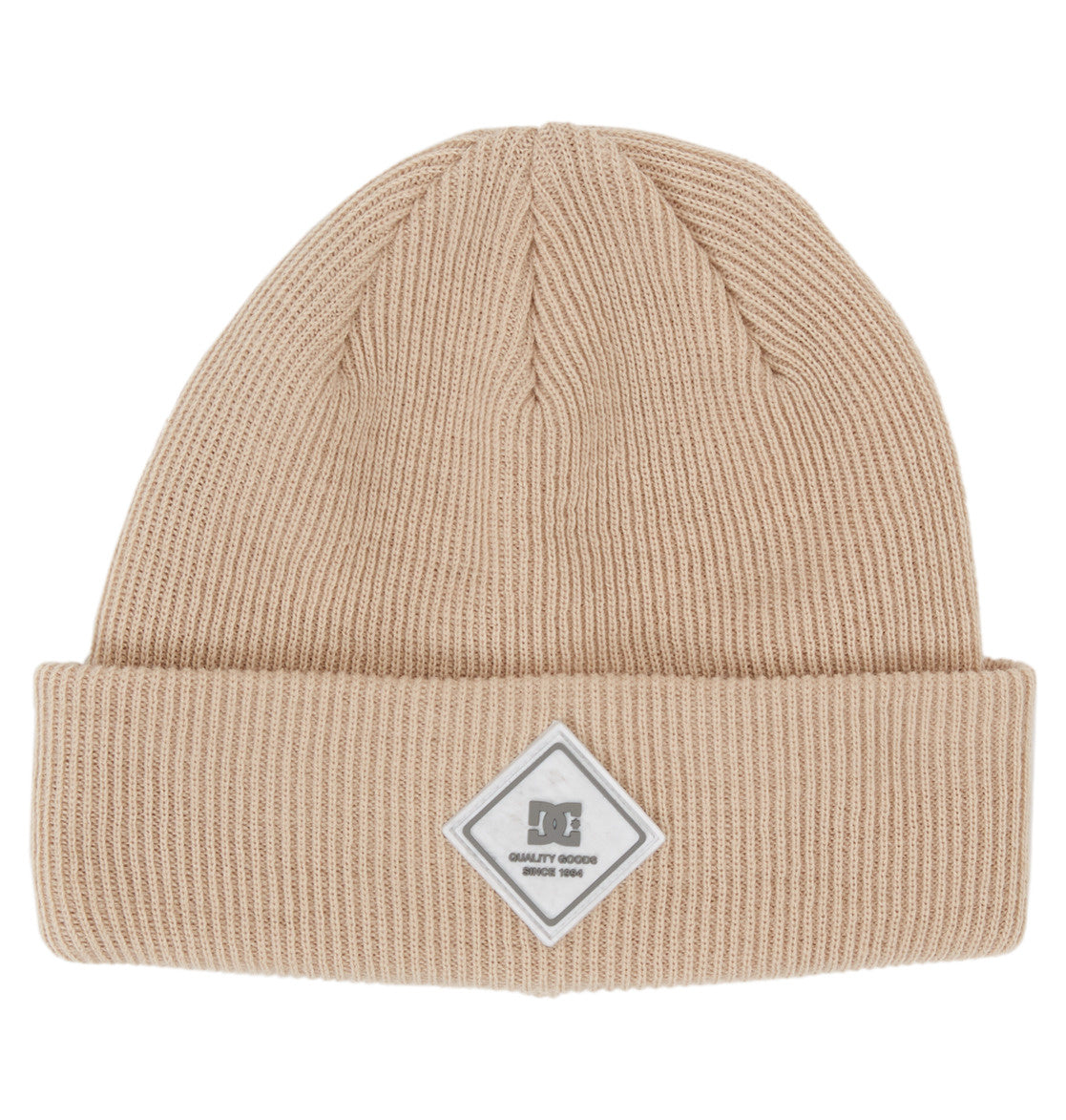 Womens Label Beanie Plaza Taupe